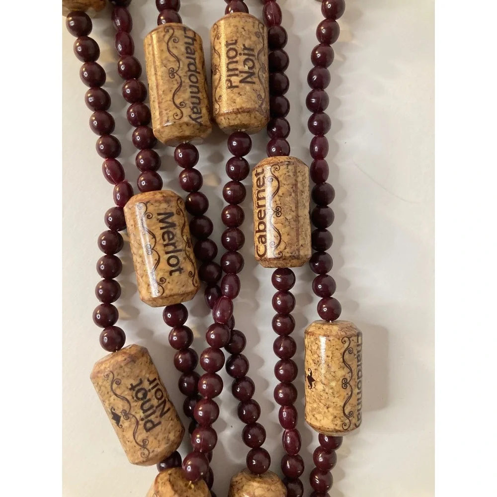 Kurt S Adler Wine Cork Garland 8FT‎ 2.43M Decorative Holiday Christmas